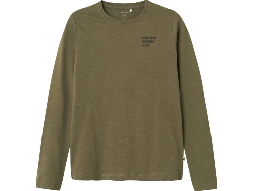 Name It tea leaf printet bluse